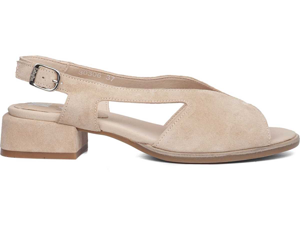 Sandales à Talons Callaghan 30306 Luna Femme Beige | EUS6124GE