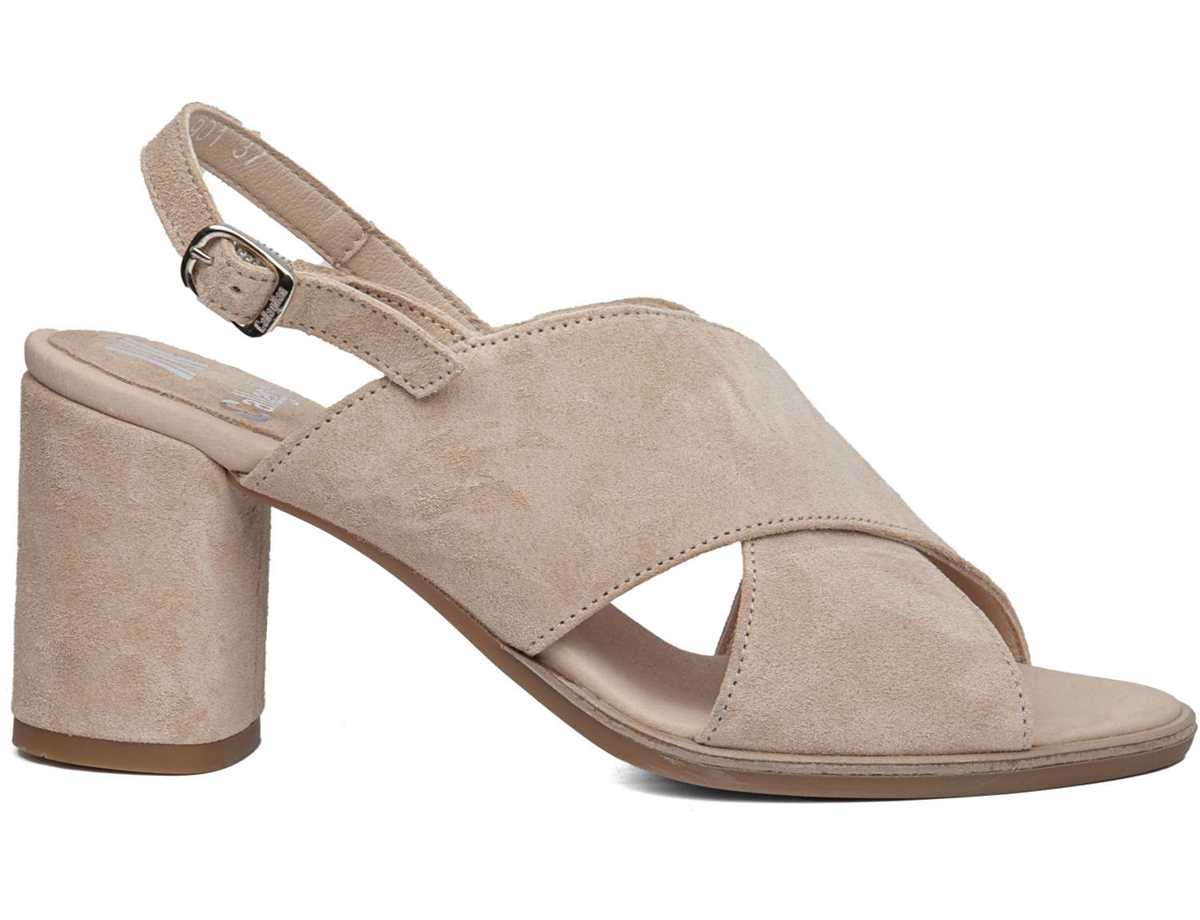 Sandales à Talons Callaghan 31901 Kanji Femme Beige | TWU9016PR